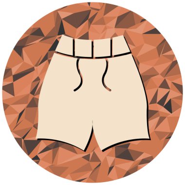 Mayolu. Web simgesi basit illüstrasyon