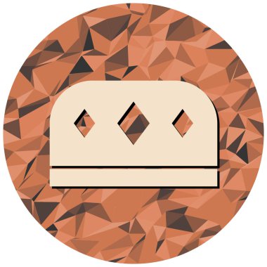 Çizgi film simgesinin vektör çizimi