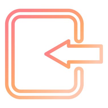 İmzala. Web simgesi basit illüstrasyon 