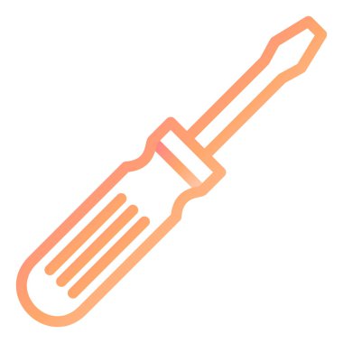 tornavida ikonu vektör çizimi