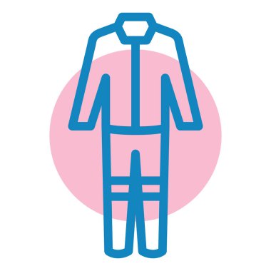 suit web simgesi basit illüstrasyon