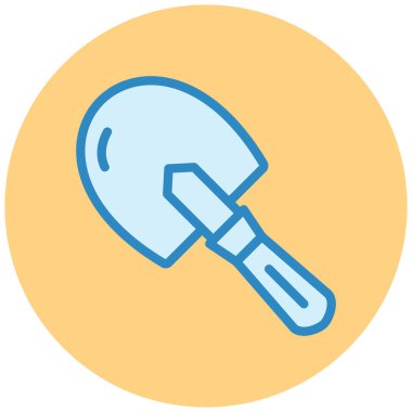 Kesici. Web simgesi basit illüstrasyon