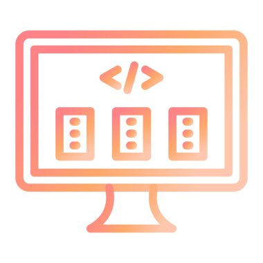 Çerçeve. Web simgesi basit illüstrasyon 