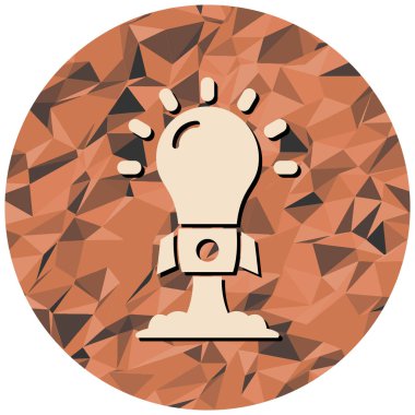 stratup modern simgesinin vektör illüstrasyonu