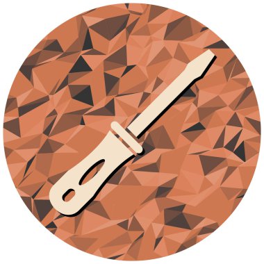 Bıçak ikonu. ağ için hançer vektör simgelerinin düz çizimi