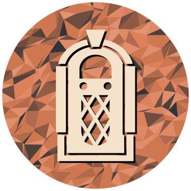 Basit vektör illüstrasyonu, web simgesi 