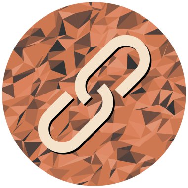 zincir simge vektör çizim