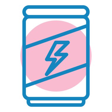 pil vektörü ince çizgi simgesi