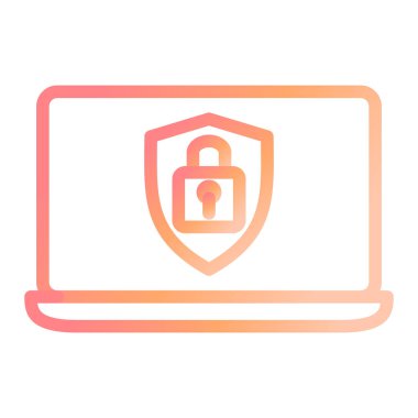 Laptop Güvenlik. Web simgesi