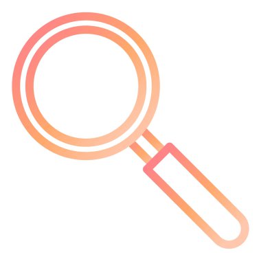 Modern simge vektör illüstrasyonu büyütülüyor 