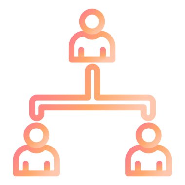 Yönetim modern simge vektör illüstrasyonu 