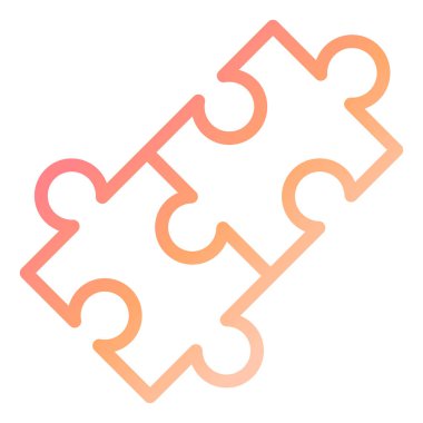 Yapboz parçaları. vektör illüstrasyonu