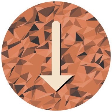 ok simgesi vektör illüstrasyonu