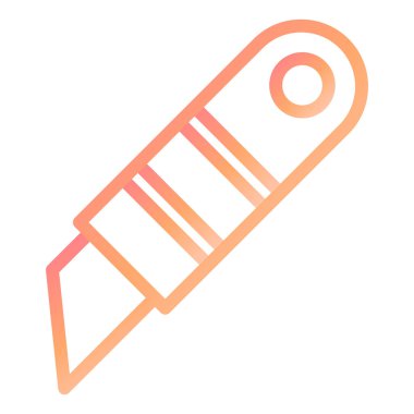 Kesici simgesi vektör illüstrasyonu 