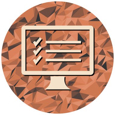 seo modern simgesinin vektör illüstrasyonu