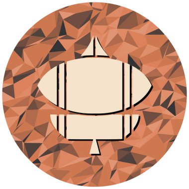 Tasarım için bir arkaplanın vektör illüstrasyonu