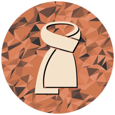 eşarp vektör çizim 