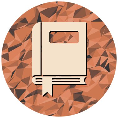 kitap simgesi vektör illüstrasyonu