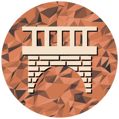 Tasarım için bir arkaplanın vektör illüstrasyonu