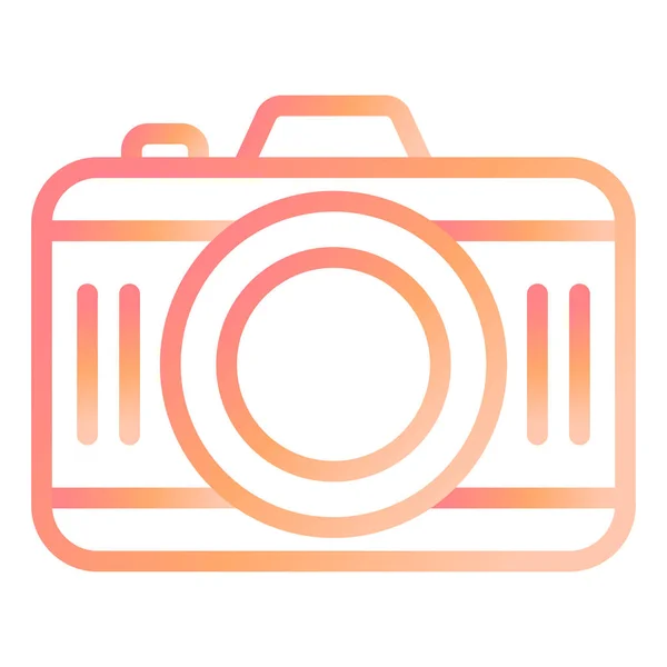 Camera Modern Icon Vector Illustration — Image vectorielle