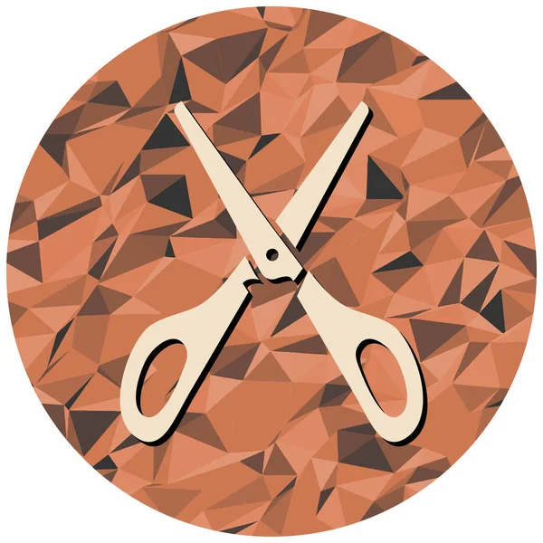Значок Ножниц Плоская Иллюстрация Векторных Значков Резки Бумаги Веб Дизайна — стоковый вектор