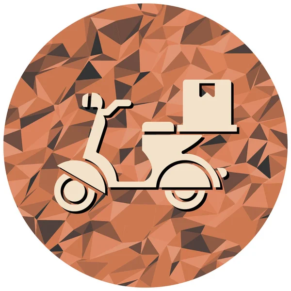 Teslimat mobiletinin vektör çizimi