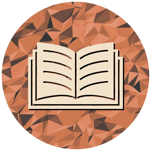 kitap simgesi, vektör illüstrasyonu