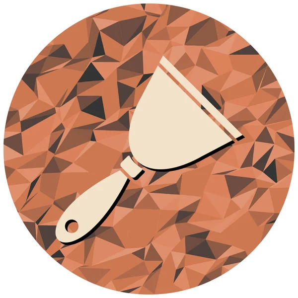 Bıçak. Web simgesi basit illüstrasyon