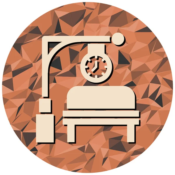 Modern b 'nin vektör illüstrasyonu eksik simgesi