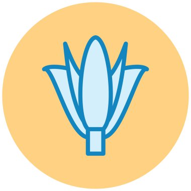 Mısır. Web simgesi basit illüstrasyon