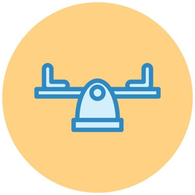 Nakliye aracı. Web simgesi basit tasarım