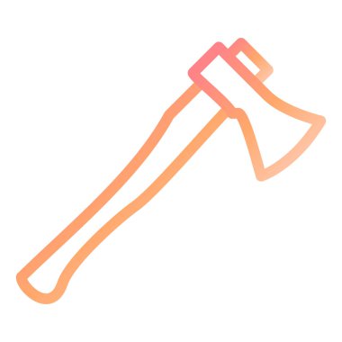 Balta. Web simgesi basit illüstrasyon