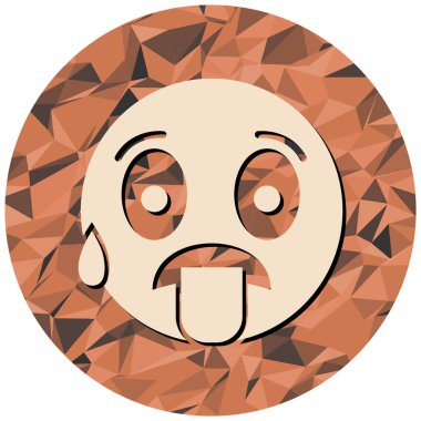 yüz ifadesi ifade vektör illüstrasyonu