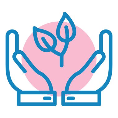 Çevre. Web simgesi basit illüstrasyon