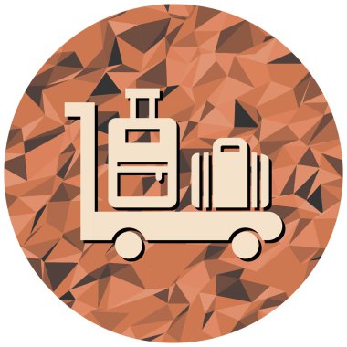 Teslimat kamyonunun vektör çizimi