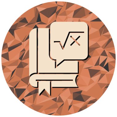 kitap simgesi, vektör illüstrasyonu basit tasarım