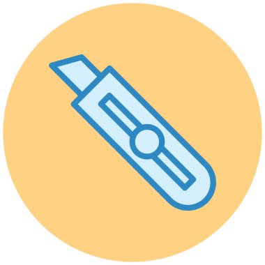 bıçak simgesi, vektör illüstrasyonu basit tasarım