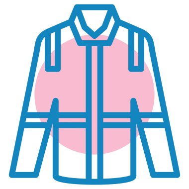 Gömlek. Web simgesi basit illüstrasyon