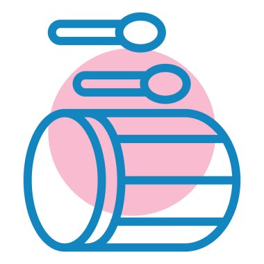 Vektör illüstrasyonu, simge ögesi arkaplanı