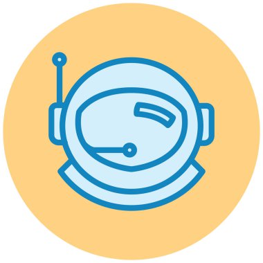 robot. Web simgesi basit illüstrasyon