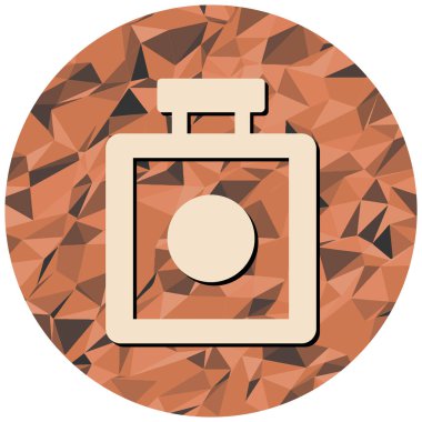 Parfüm. Web simgesi basit illüstrasyon