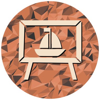 Web için bir arkaplan vektör illüstrasyonu