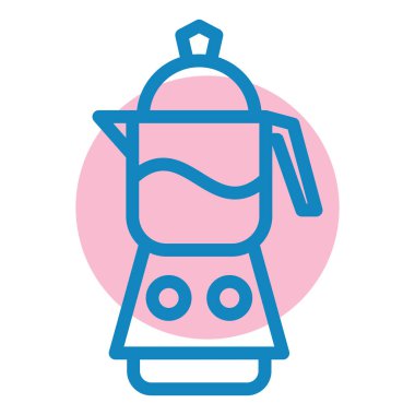 blender. Web simgesi basit illüstrasyon