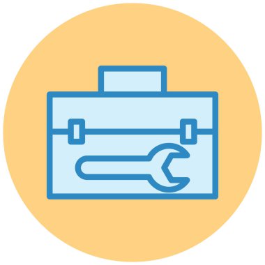 Çanta. Web simgesi basit illüstrasyon