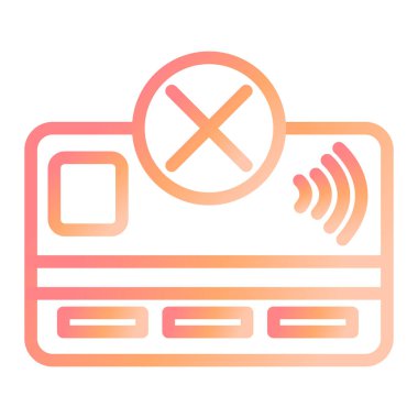 Ödeme Başarısız Vektör simgesi