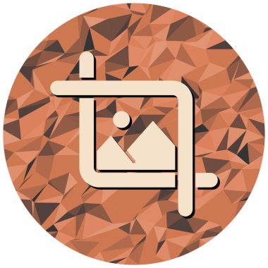 Fotoğraf simge. Vektör çizim