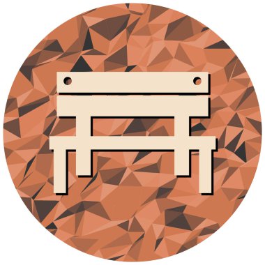 Sandalyesi olan ahşap masa.