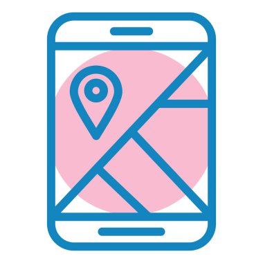 Cep telefonu. Web simgesi