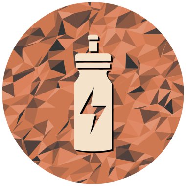 Bavul. Web simgesi basit illüstrasyon