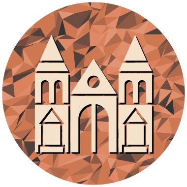 Güzel renkli bir arkaplanın vektör çizimi